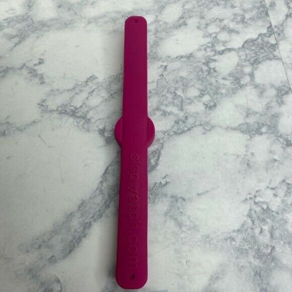 Slap Wrap Watch Womens silicon band pink - Picture 2 of 3